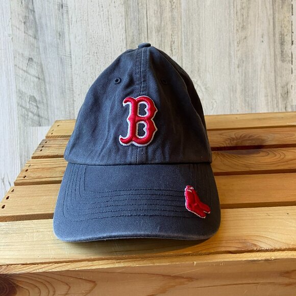 47 Other - CLEARANCE! '47 Brand MLB Boston Red Sox Cotton Baseball Cap Embroidered Navy Hat